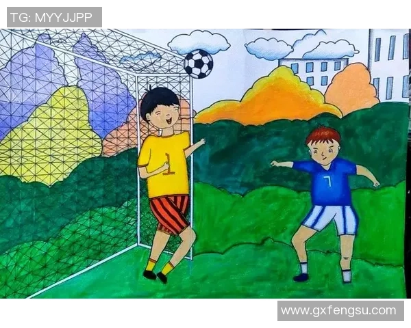 戴着足球帽的球星卡通形象展现个性魅力，足球与时尚的完美融合